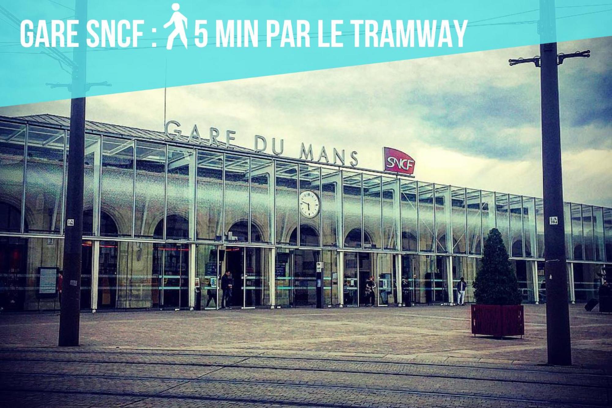 Tramway 10 Jaures Cosy Proche Gare Apartment Le Mans Exterior photo